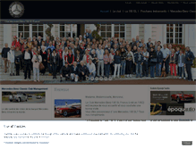 Tablet Screenshot of 190sl-france.mercedes-benz-clubs.com