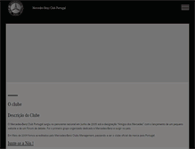 Tablet Screenshot of portugal.mercedes-benz-clubs.com